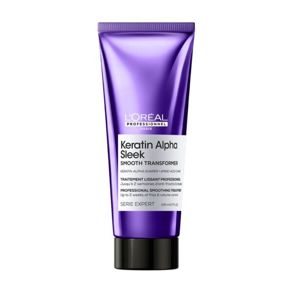L'Oreal Professionel Keratin Alpha Sleek Smooth Transformer Treatment  200ml