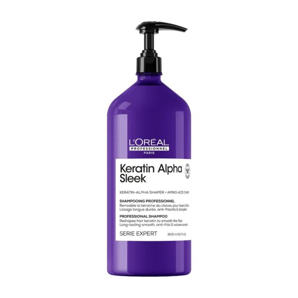 L'Oreal Professionel Keratin Alpha Sleek Shampoo 1500ml