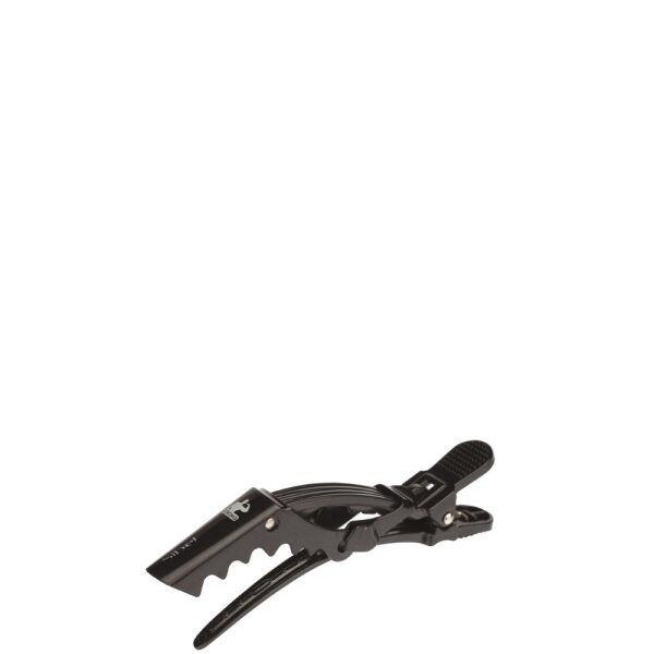 Farcom Professional Sibel Κλιπς Δυνατό Μαύρο 11cm 6 τεμάχια