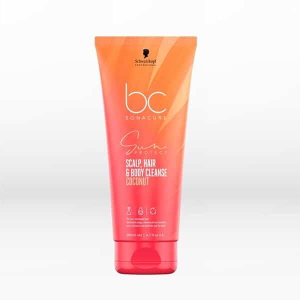 Schwarzkopf Professional BC Bonacure Sun Protect 3-in-1 Scalp, Hair & Body Cleanse Coconut 200ml