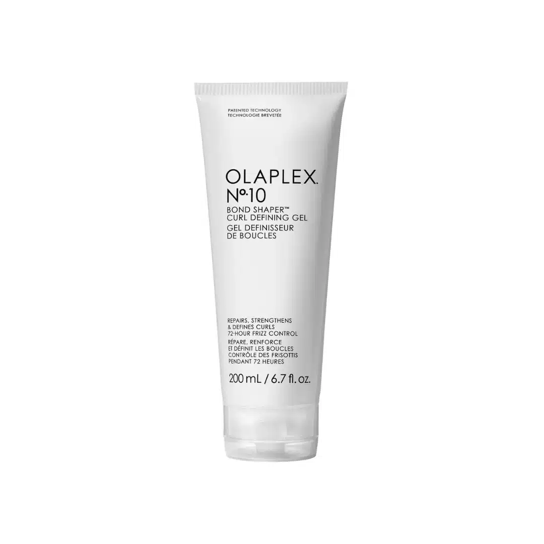 curl_1728035513 - GoHair.gr Olaplex No.10 Bond Shaper Curl Defining Gel tube with black text on a white background, standing upright (200 ml).