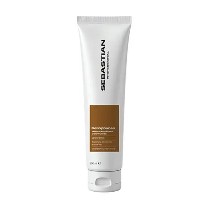 Sebastian Professional Cellophanes Semi-Permanent Color Gloss Caramel Brown 300ml